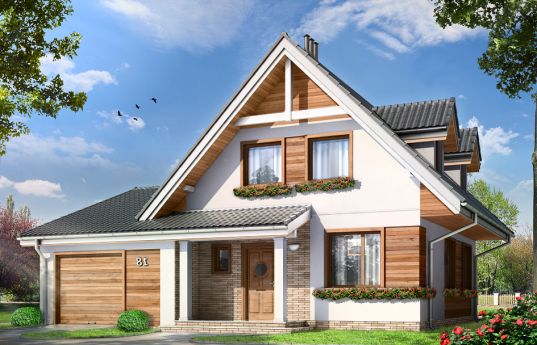 House plan Amelia - front visualization 