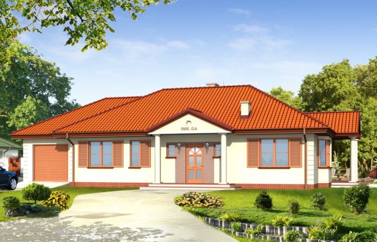 House plan Like a dream 3 - front visualization