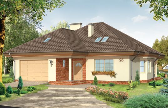 House plan Natalie - front visualization