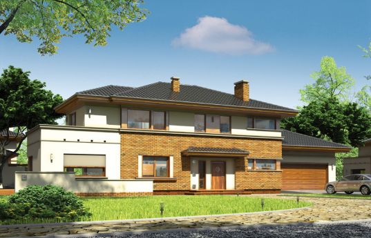 House plan Verona - front visualization