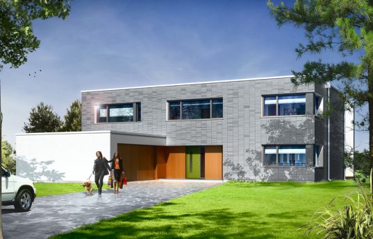 House plan Villa Nova - front visualization 