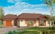 House plan D05 with garage - front visualization