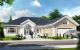 House plan Villa Park - front visualization 3