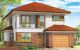 House plan  Cassiopeia - front visualization