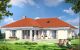 House plan Comfortable 3 - rear visualization