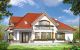 House plan Maja 4 - rear visualization