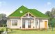 House plan Mazurek 2 - rear visualization