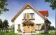 House plan Michalina - front visualization