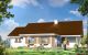 House plan Niezapominajka with garage - rear visualization