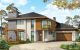 House plan Southerly - front visualization