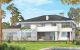 House plan Luxary - rear visualization
