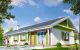 House plan Sunny with garage 2 - rear visualization