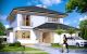 House plan Emerald 4 - front visualization