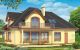 House plan Saga 2 - rear visualization 