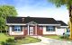 House plan Sunny with garage - front visualization