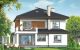 House plan Vega - rear visualization