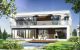 House plan Villa sunny - rear visualization 