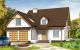 House plan Zalesie - front visualization